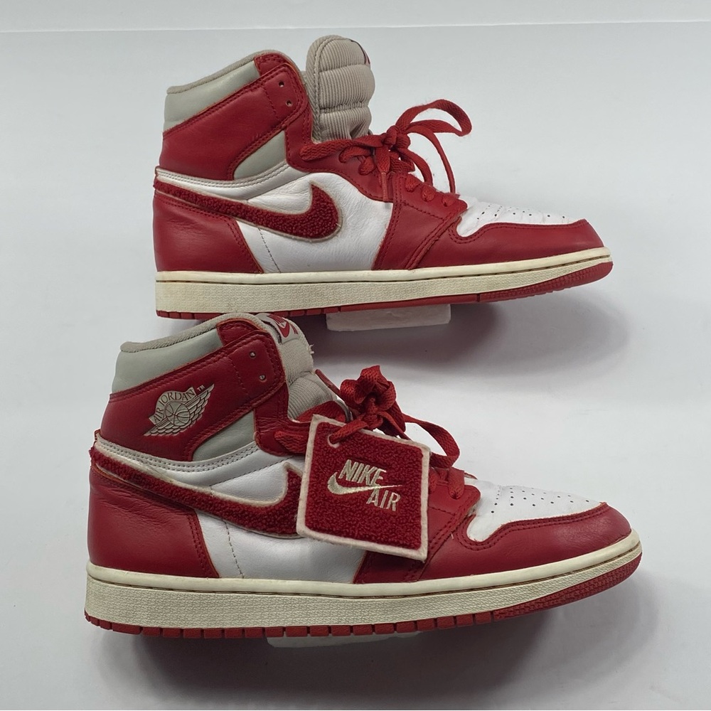 Nike Air Jordan 1 High Top Sneakers Red White